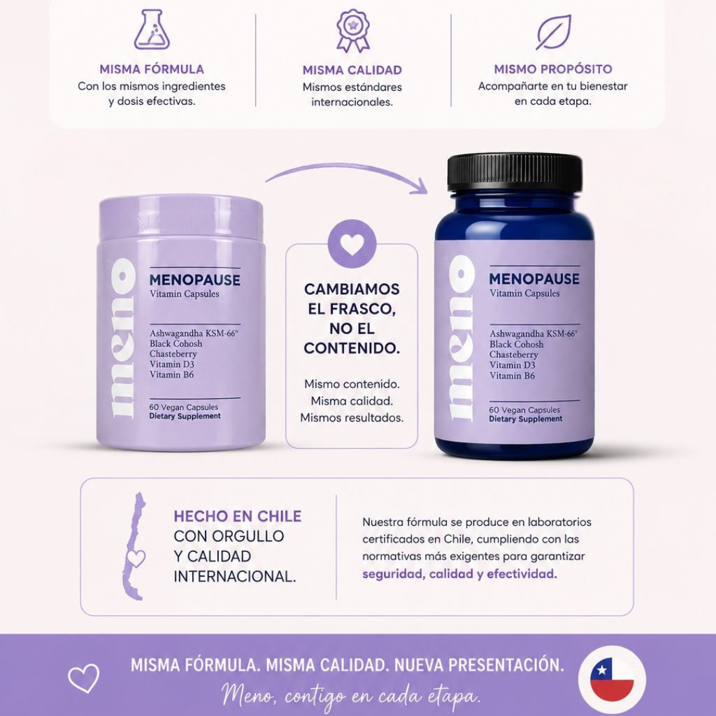 Meno®️ Vitaminas Revitalizantes naturales