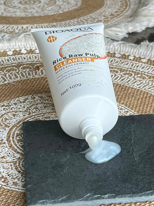 Limpiador facial de arroz-Bioaqua