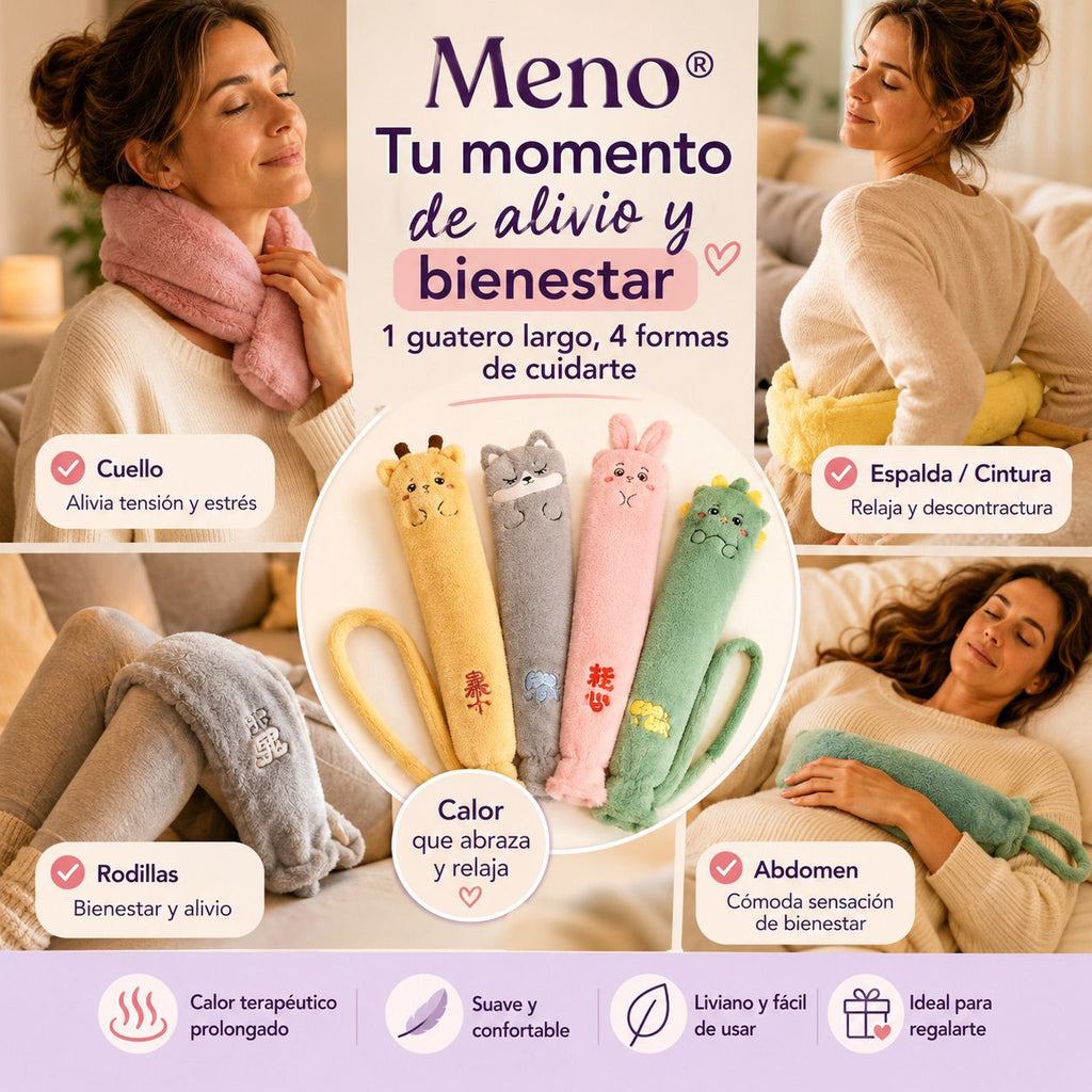 Guatero Largo Meno® 12x60 Premium | Alivio Cuello-rodillas