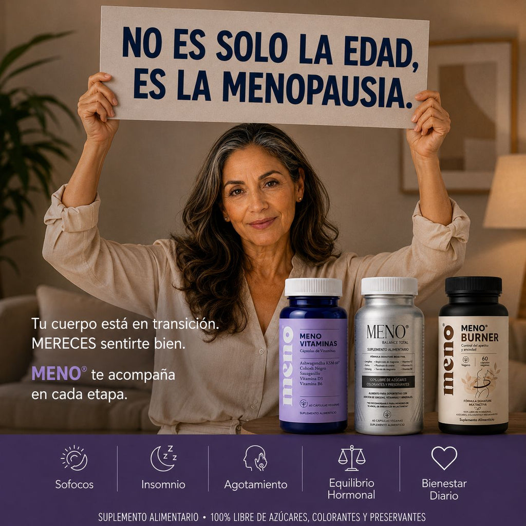 Meno®️ Vitaminas Revitalizantes naturales